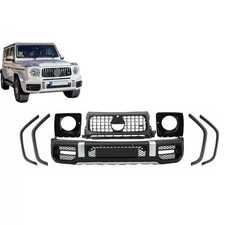 Stoßstange für Mercedes G W463 W464 18+ Gitter Radkästen G63-Look Stoßstange für Mercedes G W463 W464 18+ Gitter Radkästen G63-Look