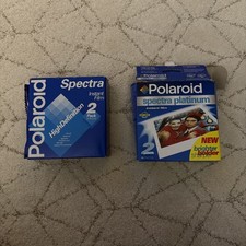Polaroid Spectra Platinum Film 2 PK Sealed unopened 30 photos NOS 06/97 Expired