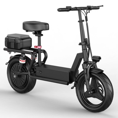 Electric Scooter Adults, 1500W Peak Motor, Electric Scooter with Seat, 14''