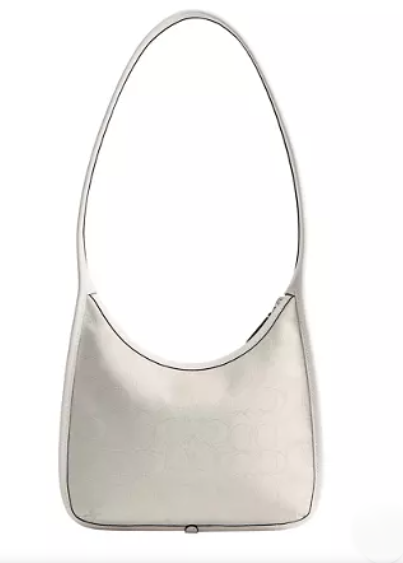 NWT Coach Cloud Signature Chalk Leather Curve Zip Shoulder Bag NWT Coach Cloud Signature Chalk Leather Curve Zip Shoulder Bag