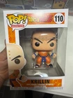 Krillin Dragon Ball Z Funko Pop #110 NIB W/ Funko Protector