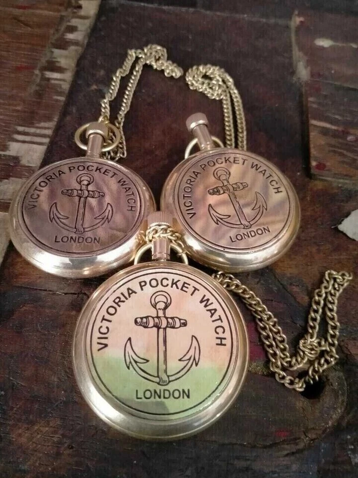 Lot of 3 vintage Brass elgin pocket Watch Collectible Antique Pocket Watch GIFT - Image 3 of 4
