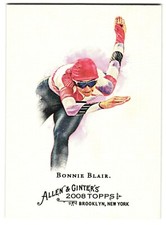 Bonnie Blair 2008 Topps Allen & Ginter The World Champions Card # 84