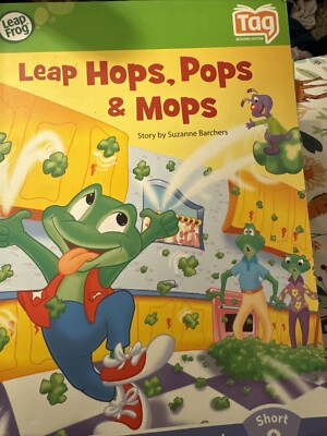 Leapfrog  LEAP HOPS,POPS & MOPS (SHORT O) Works on Tag and LeapReader