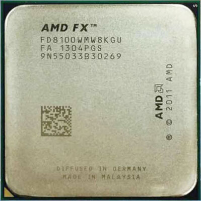 AMD FX-8100 3.1GHz 8-Core l3cache 8M TDP 95W 32nm Socket AM3+ CPU Processor