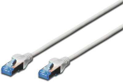 DIGITUS Professional CAT 5e U-UTP Grau Patchkabel Cu 2m RJ45 Netzwerkkabel NEU