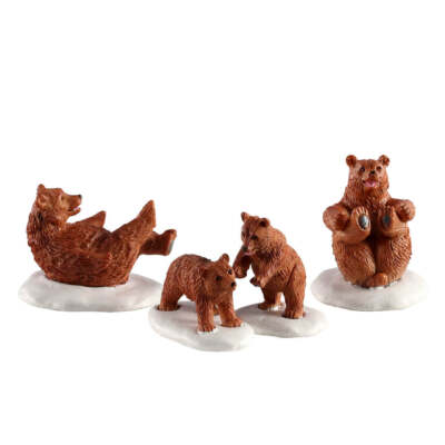 Lemax Bear Family Snow Day #02943
