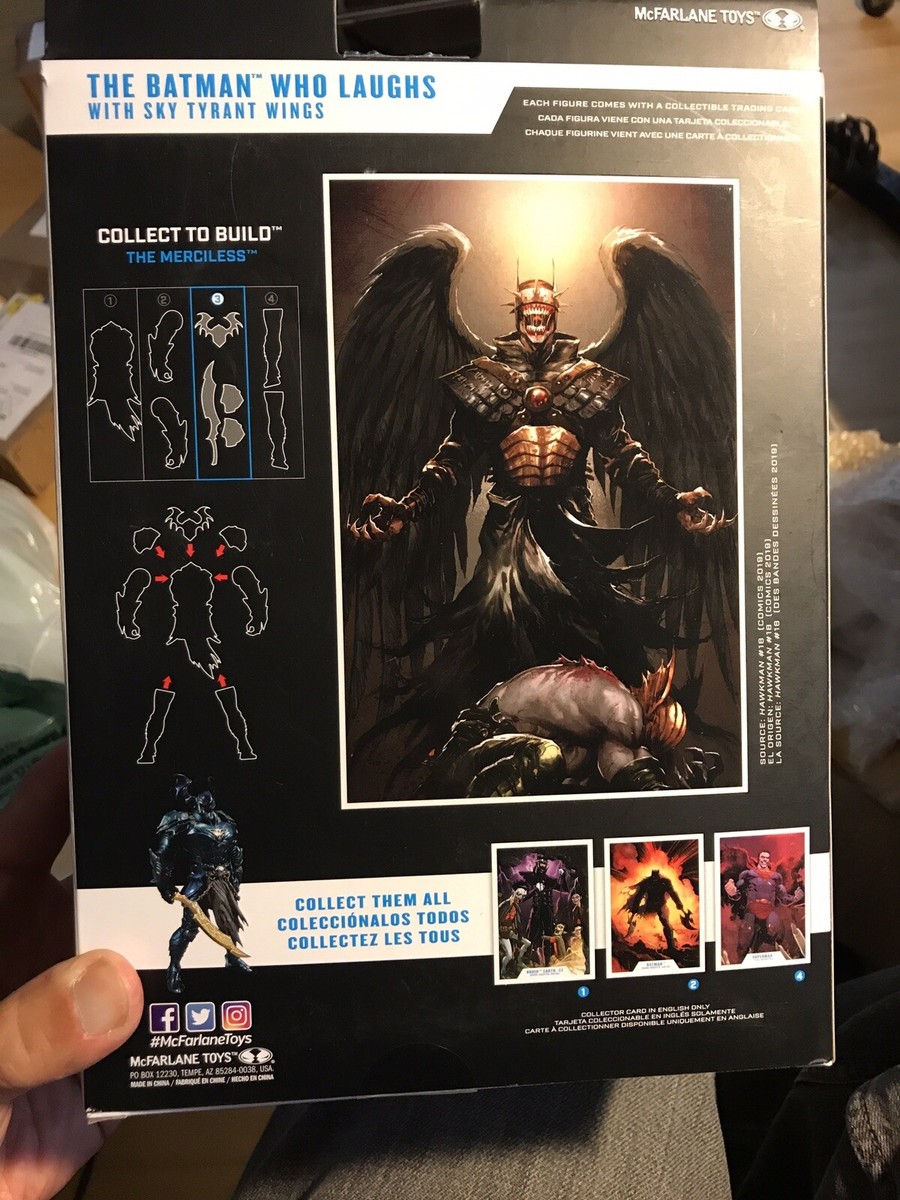 DC Multiverse Batman Who Laughs Sky Tyrant Wings McFarlane Dark