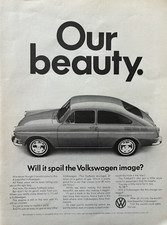 Volkswagen Our Beauty Hatchback Will It Spoil $2148 Vintage Print Ad 1967
