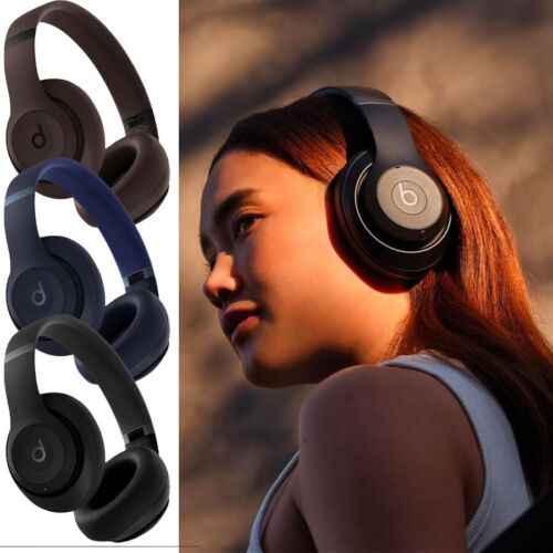 Wireless  Bluetooth Headphones Noise Cancelling Headset Music Deep Bass Earphone - Picture 1 of 16