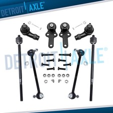 Front Ball Joints Tie Rods Sway Bars Assembly For 2000 - 2003 2004 Ford Focus