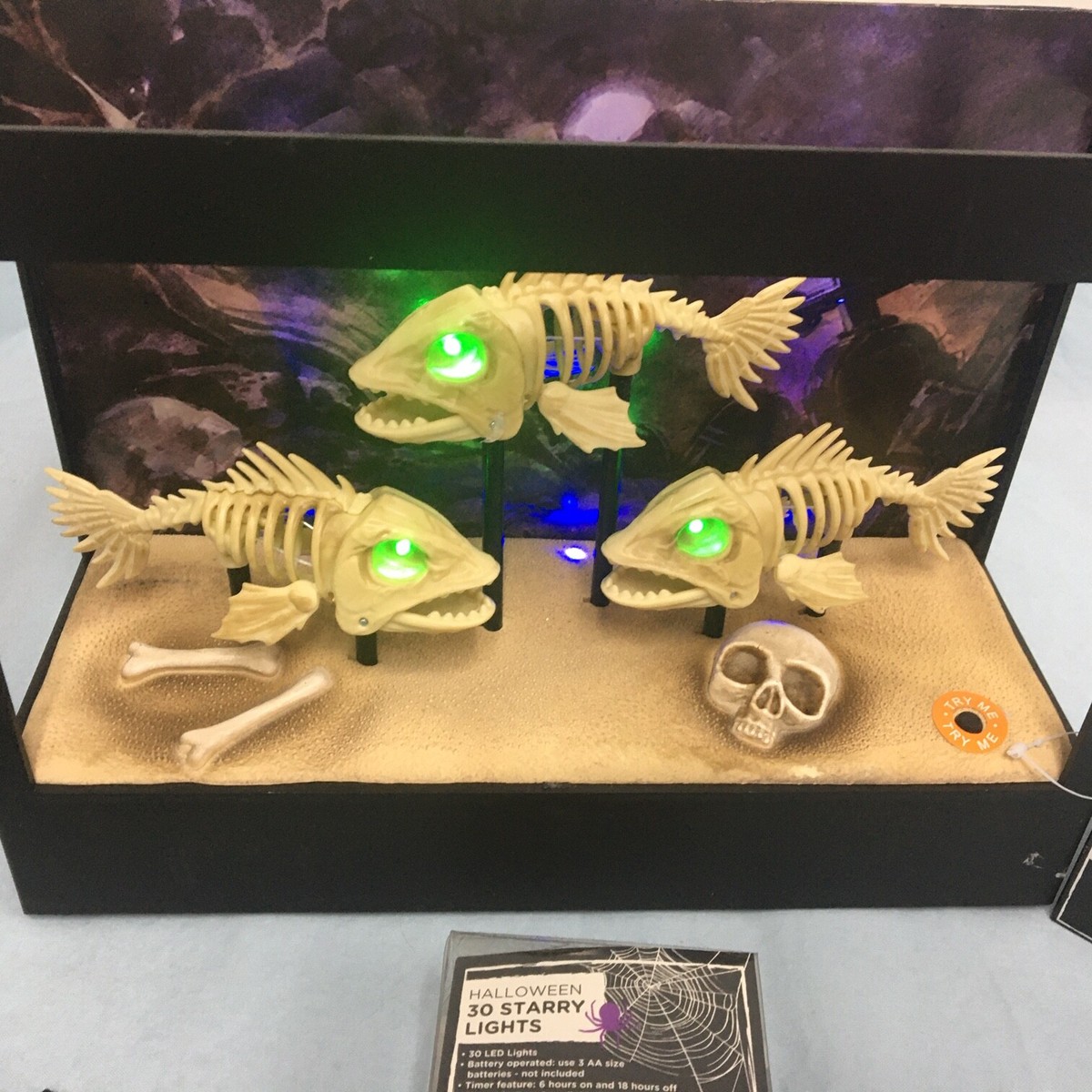 fish skeleton accessory for aquarium Amazon.com : Cute Decor Mini Funny Skeleton Fishing Halloween Decoration, Skull Tank Decorations Garden Pond Accessories Figurines, Indoor Computer Bookshelf Christmas Statue Desk : Pet Supplies Realistic fish skeleton aquarium fish tank ornament made from aquatic Glow In The Dark Shark
