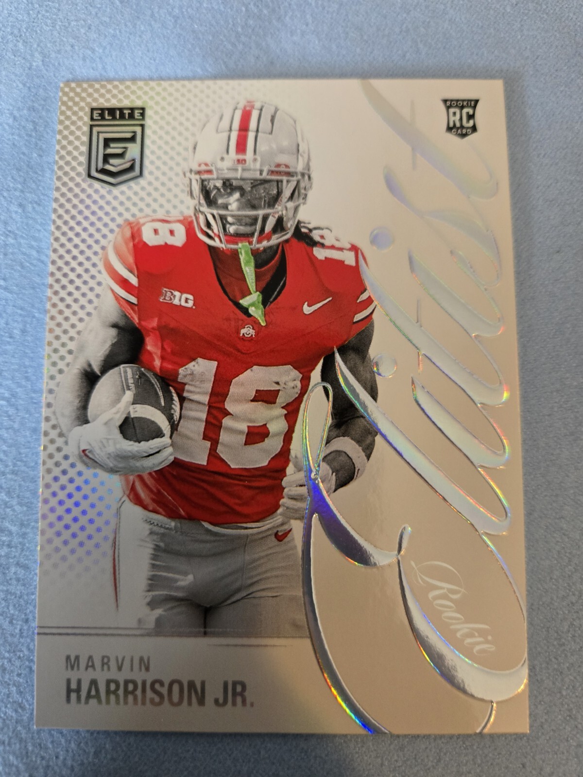 2024 Panini Donruss Elite Rookie Elitist RC Marvin Harrison Jr. #9 Cardinals