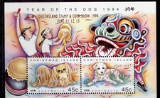 AUS - Christmas Island 1984-2004 MNH mini sheets SGMS194-MS542. CHOOSE FROM LIST