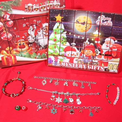 Tloeim Advent Calendar 2024 Girls Bracelet Christmas Countdown Calendar,24 Da... - Picture 2 of 7