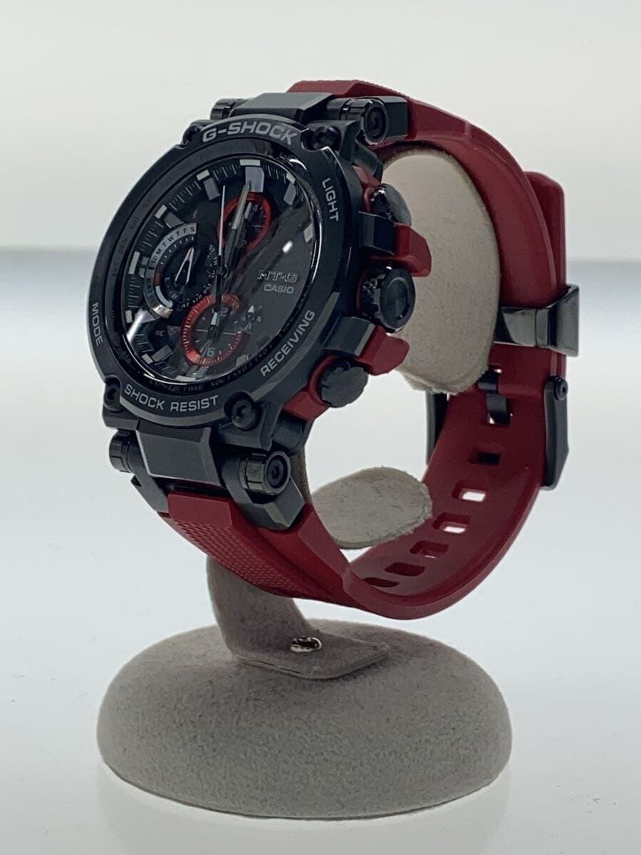CASIO G-SHOCK MTG-B1000B-1A4JF Black/Red Resin Solar Analog CASIO G-SHOCK MTG-B1000B-1A4JF Black/Red Resin Solar Analog