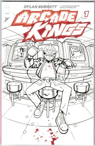 ARCADE KINGS #1-5 SET COMPLETO (2023)- TUTTE LE VARIANTI 1:25 BW - IMMAGINE - Foto 2 di 6