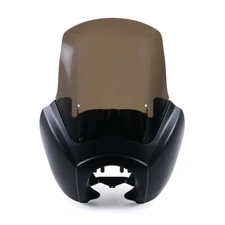 Front Headlight Fairing Cover + Windshield For Harley Dyna Super Glide FXDXT FXR