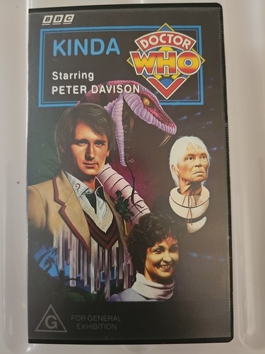 Doctor Who - Kinda - Peter Davison - RARE VHS - BBC - Picture 1 of 3