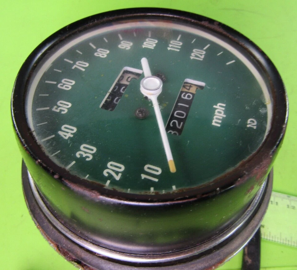 Honda CB 550 K F 1976 Super Sport velocímetro odómetro medidor probado = bueno Foto 2 de 4