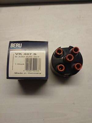 BorgWarner (BERU) VK407S Zündverteiler Verteilerkappe für VW GOLF II (19E, 1G1)