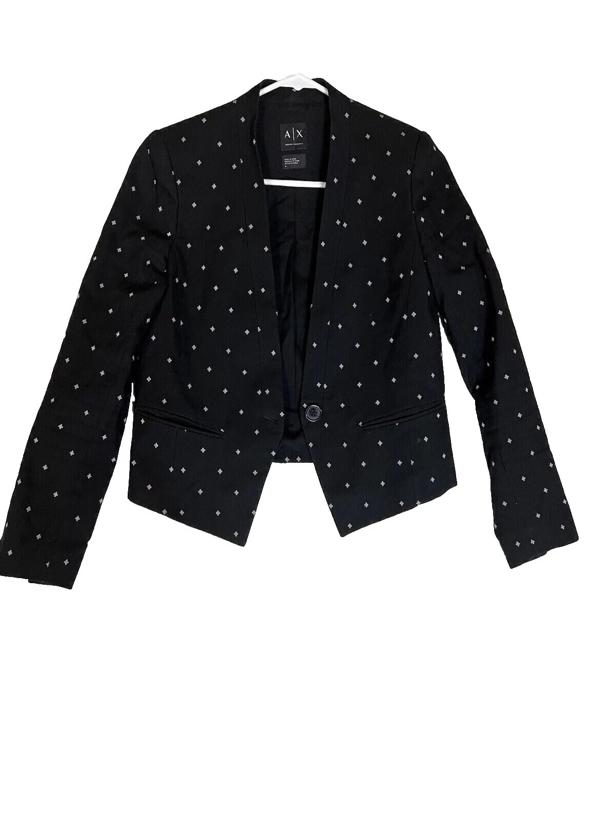 A|X Armani Exchange Mezcla de Algodón trajes de tamaño regular y Suit Separates para Mujeres