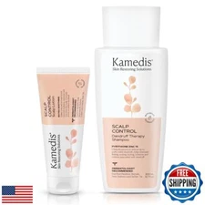 KAMEDIS Anti-Dandruff Therapy Shampoo and Botanical Moisturizer Over-Night Sc