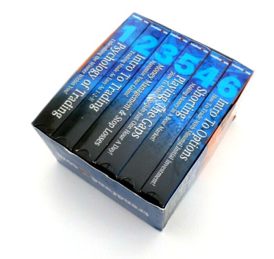 TREND TRADING TO WIN The Winning Edge VHS Box-Set of 6 Videos Michael Parness