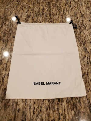 Isabel Marant dust cover - white - 11.5'' x 14.5''