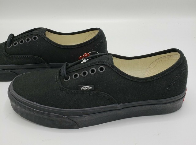 vans authentic black sale
