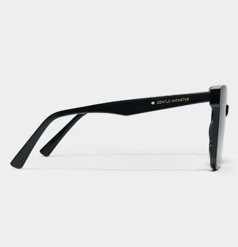 Gentle Monster Her 01 Sunglasses Large Square Black Frame Unisex With box Aus - Picture 5 of 5