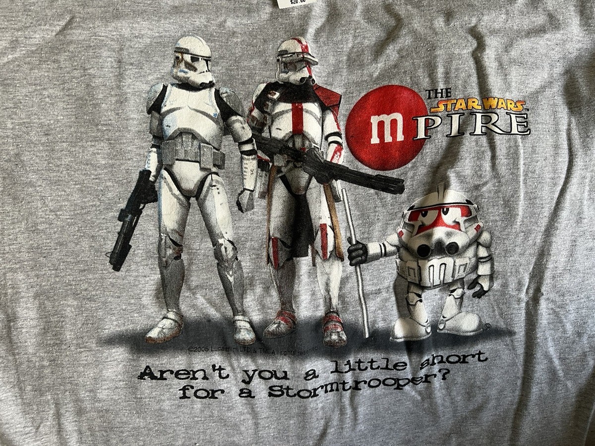 Vintage M&M Star Wars Stormtroopers T-Shirt NWT's XXL | eBay