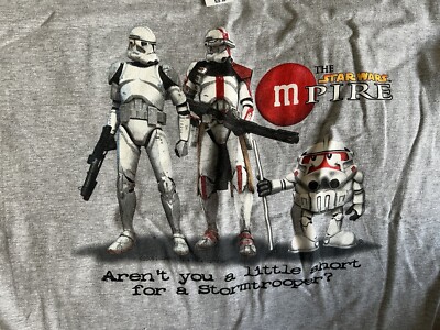 Vintage M&M Star Wars Stormtroopers T-Shirt NWT's XXL | eBay