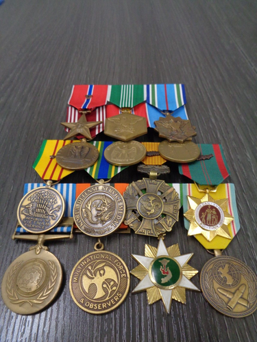 Vietnam War US ARMY 14 Medal lot of Professional Mounted Museum Quality RARE - Picture 17 of 17