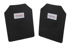 Tactical Scorpion Body Armor Plate Trauma Pads Backers Pair 10mm 11x14 For AR500