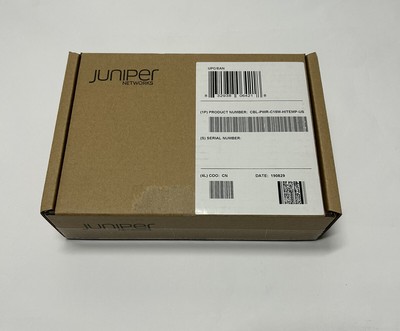 Juniper Networks CBL-PWR-C15M-HITEMP-US Black Type B 3-Prong Power Cable 125V
