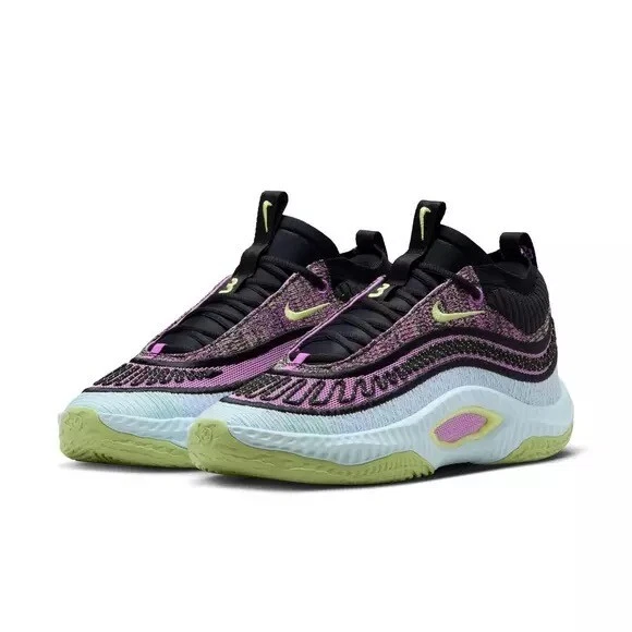 Purple and yellow basketball deals shoes
