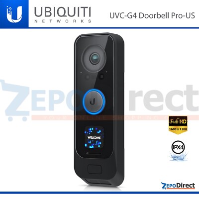 Ubiquiti UniFi Protect G4 Doorbell Pro UVC-G4 Doorbell Pro-US