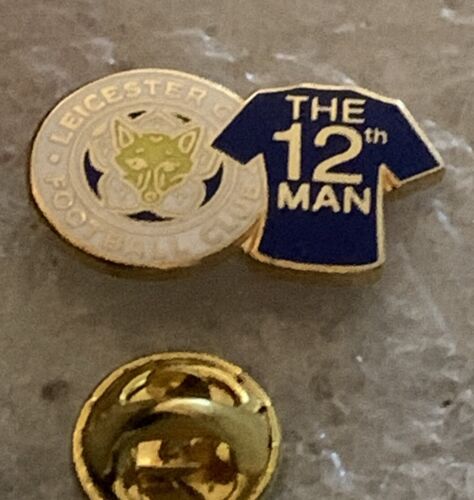 Very Rare Old Collectible Leicester City Supporter Enamel Badge Wear With Pride - Picture 1 of 1