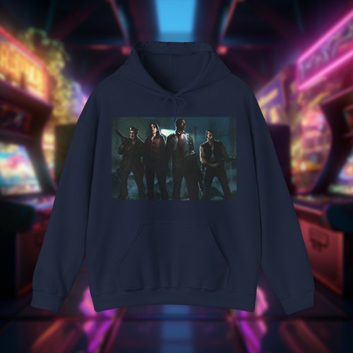 Stay Stylish and Survive: Left 4 Dead Hoodie for Gamers - Unisex Gamer Apparel - Picture 27 of 41
