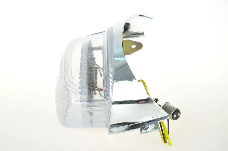 Luz trasera LED + cubiertas de señal de giro para Suzuki 97-00 GSXR600 96-99 GSXR750 transparente Foto 3 de 4