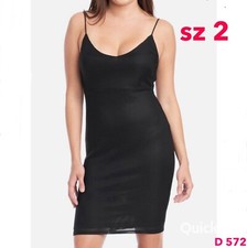 sz 2 - NWT Bebe Back Cowl Neck Mid Dress