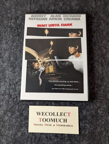Wait Until Dark 1967 DVD 2010 Warner Widescreen Audrey Hepburn Alan Arkin *