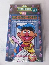Sesame street READ ALONG WITH BIG BIRD VHS VIDEO