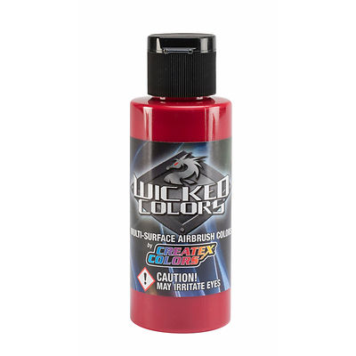  Createx Wicked Colors W063 Detail Carmine 2oz. water-based airbrush paint
