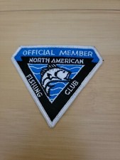 Vintage Charter Member North American Fishing Club Patch NAFC Fisherman Angler