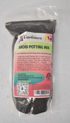 Gardenera Premium Aroid Potting Mix Soil Free 1qt Bag Medium For House Plants