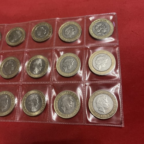 Colección de monedas diferentes de 2 libras - 14 monedas - circuladas + funda de plástico - Imagen 8 de 10