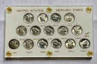 Mercury Dime 1941-1945 PDS Set 15 Coins Total Capital White Holder AU+ Condition