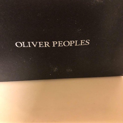 OLIVER PEOPLES Brown Sunglasses Made in Japan with Csae - Picture 6 of 10
